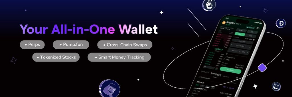 Crypto_lorrdh's tweet image. Wallet V: the wallet that rewards you to trade. Play smart .earn VPoints &amp;amp; chase   airdrops.

Mobile DeFi . Wallet V turns your phone into a multichain trading terminal: swaps, cross-chain bridges, Hyperliquid perps, leaderboards &amp;amp; VPoints rewards.  

What is it @WalletV_io ?.…