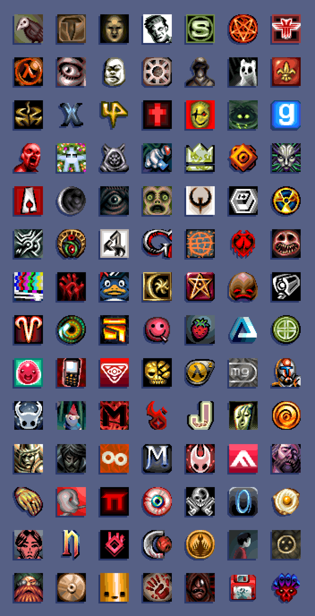 The wall of icons shall decide your fate.