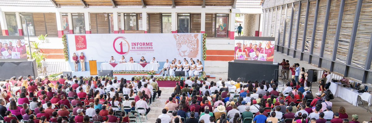 Gracias, Guadalupe Acevedo Rodríguez, por demostrar que el servicio público se ejerce con entrega y corazón.

Tu Primer Informe da cuenta de un año de trabajo constante, con la gente al centro.

Me alegra compartir contigo la visión de Calakmul para que crezca con justicia y