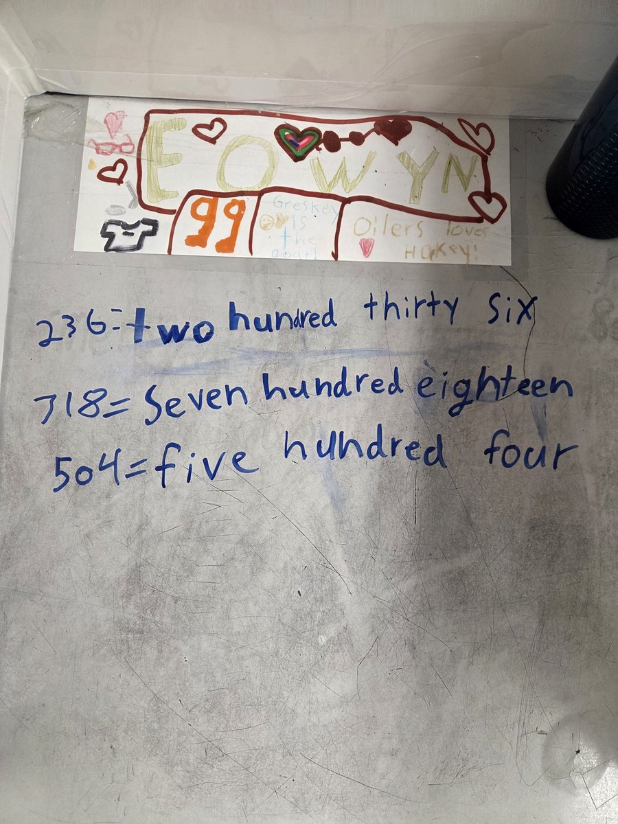 MisterQuayson's tweet photo. Great work on our place value using words! https://t.co/ghqwTbqx8W