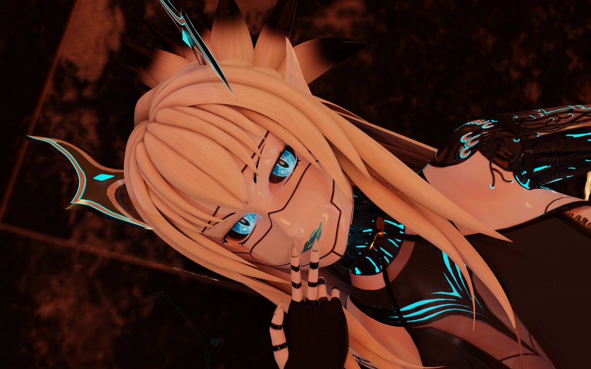 Von mir in Blender gemacht. Sneakpeek für meine Postkarte ✨ "Wer sagt, dass KI nicht sexy sein kann?😘🔥"#SBS_VirusArt #VtuberGER #StreamerDE #TwitchDE #3dart