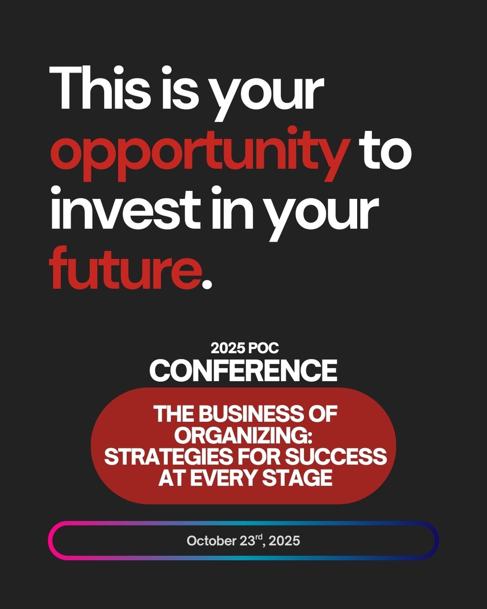empoweranceorg's tweet image. Register now the Professional Organizers in Canada's virtual conference! This conference is not just for organizers, but for anyone ready to grow their business and mindset!
site.pheedloop.com/event/EVEXUPNH…
#AnnualConference #OrganizersInCanada #VirtualConference