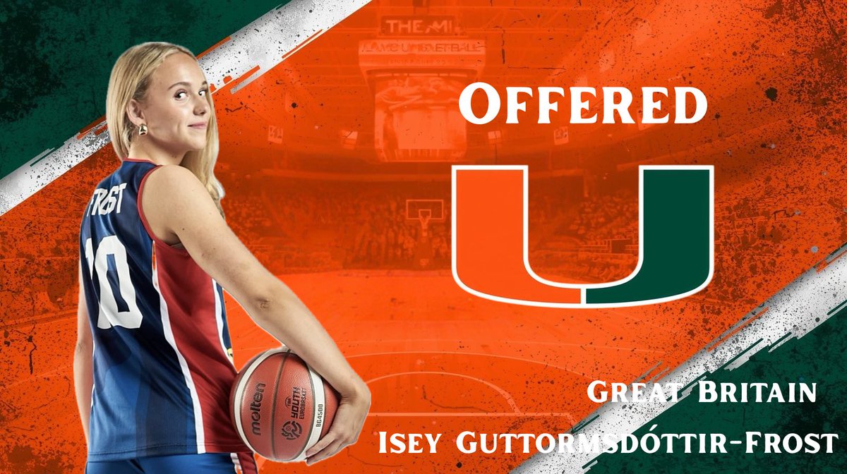 Super grateful and honoured to have received an offer from <a href="/CanesWBB/">Hurricanes Women’s Basketball</a> huge thanks to <a href="/CoachCullop/">Tricia Cullop</a> and coaching staff for believing in me. 
GO CANES!! 

<a href="/RachGall/">Rachel Galligan</a> <a href="/GoGlobal_LLC/">GoGlobal Recruiting</a> 🙏🙏

#classof28 #gocanes #grateful