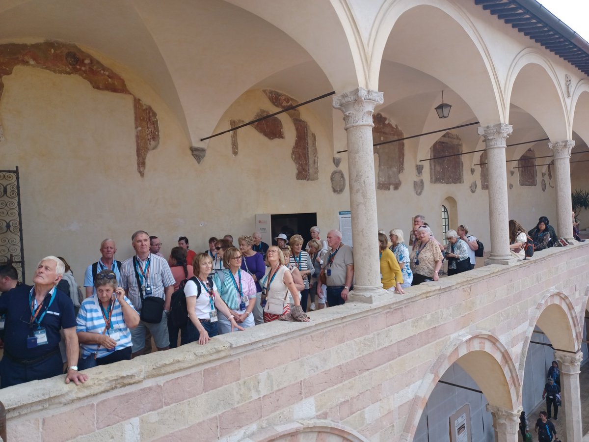 Pilgrims from the Archdiocese of Armagh visit Assisi. A lovely visit to the Tomb of St Carlo Acutis who reminds us " The more we receive the Eucharist, the more  we become like Christ."