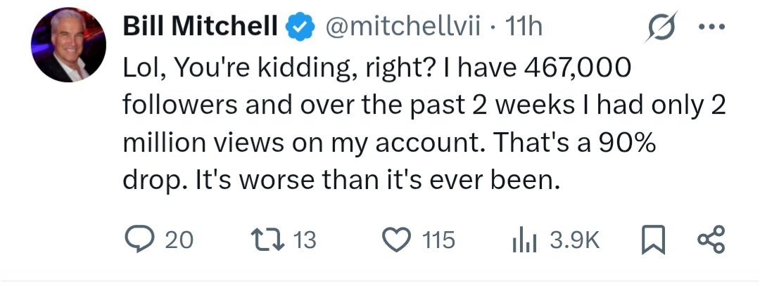 Twitter improved its algorithm to filter out much of the filth. Predictably, #MAGA is very unhappy. :)