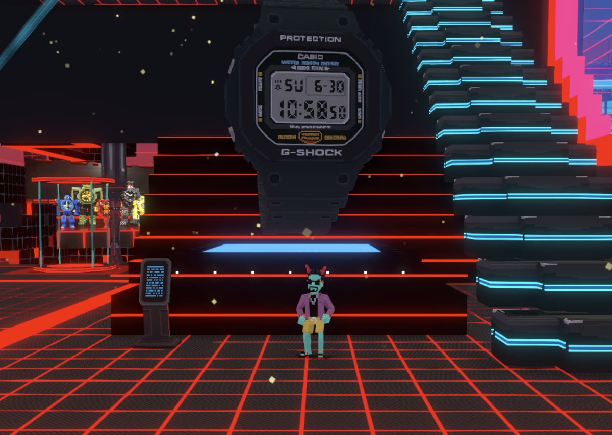 What time is it? Hammer time! <a href="/TheSandboxGame/">The Sandbox</a>  tsbga.me/TheSandbox