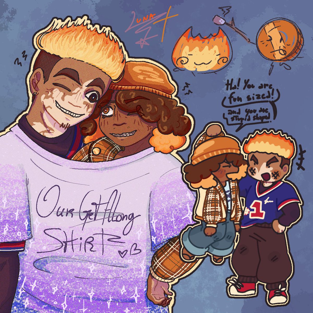 LunaXorLuna's tweet photo. trying to break free from the Cant Draw Men Curse day one

#Osc #Bfdi #Bfb #Firey #Coiny #Fireybfb #Coinybfb #Fireoiny #Gijinka #theylookalittleuglybutthatsmyfault https://t.co/GlwV1cmzYU