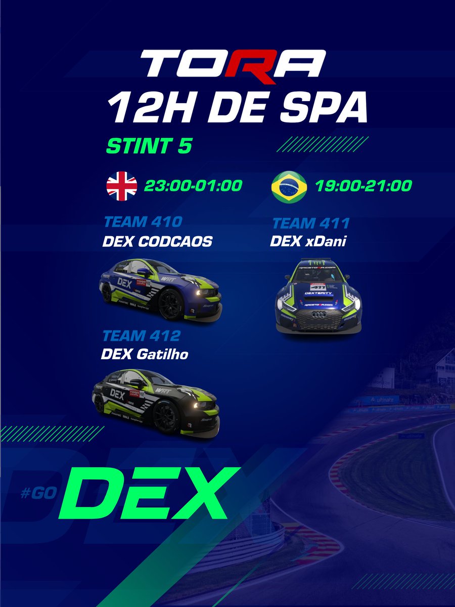 End of stint 4! 

410: P3🥉
411: P13
412: P16

<a href="/TheReal_TORA/">TORA</a>