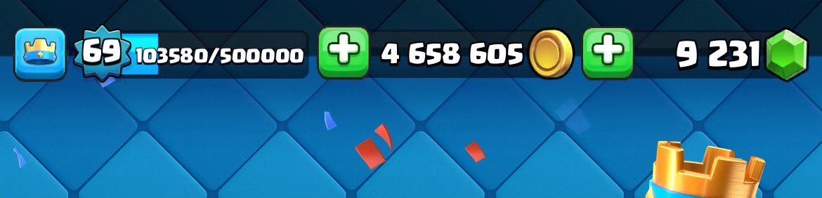 tonynknox's tweet photo. @ClashRoyale I’m just still sitting here with the other OGs trying to spend mountains of gold and gems but @supercell only cares about new money. https://t.co/rXYnJ45MB8