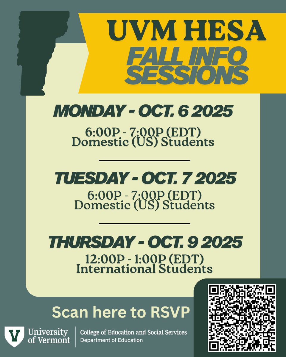 UVM HESA tweet media