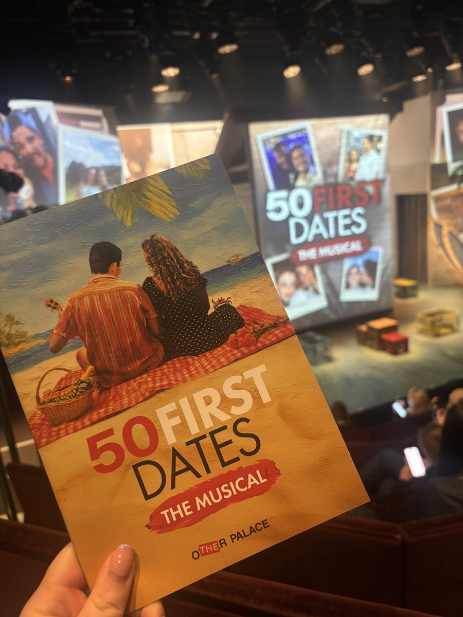 Em (@emm_bwfc) on Twitter photo Ahhhh 50 First Dates was one of the films I loved watching with mum and dad as a child so when I heard it was being previewed as a musical in London, I couldn’t not go! A few changes from the original but it was still SO good and SO SO emotional. 🎭🥹🫶🏼 Ahhhh 50 First Dates was one of the films I loved watching with mum and dad as a child so when I heard it was being previewed as a musical in London, I couldn’t not go! A few changes from the original but it was still SO good and SO SO emotional. 🎭🥹🫶🏼