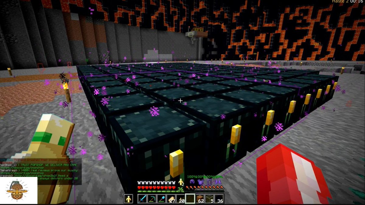 Minecraft 2b2t thanks for the support Echests going in !