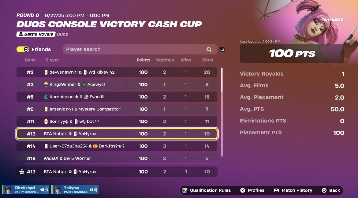 +100 with <a href="/Yo1Hyrax/">Hyrax</a>