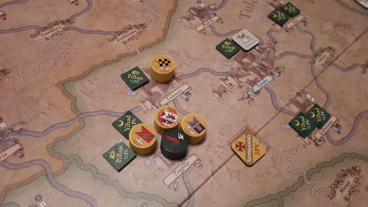 KelsoSargento's tweet image. Mi primera vez a #Almoravid
Me ha gustado bastante más de lo que esperaba.
Está claro que una temática más cercana tiene ese punto de motovación extra.
Si además, tu Rey Alfonso VI  caza al traidor de Charlton Heston como un conejo, el gozo es máximo.
@NACWargames 
@gmtgames