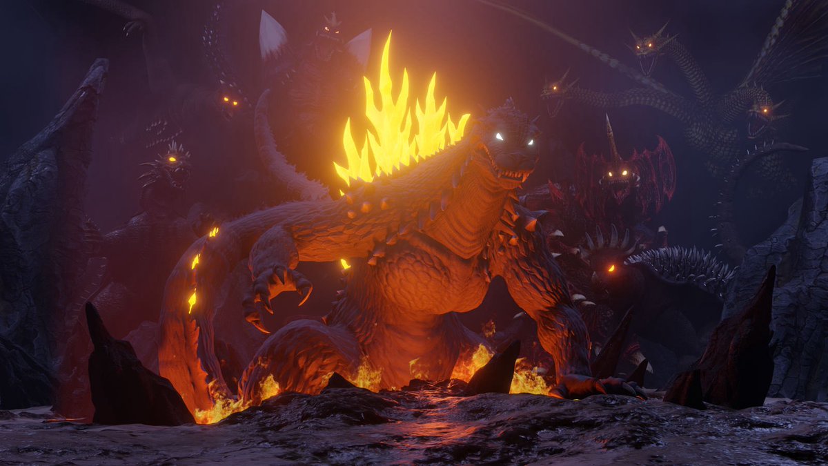 DiegoMe37478035's tweet photo. Godzilla in hell 3d cover 
#godzilla #kaiju #rodan #anguirus #varan #godzillainhell #kingghidorah #destroyah #spacegodzilla https://t.co/uvYrDSMyzP