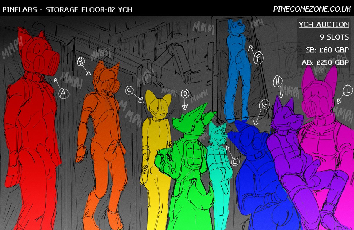 furaffinity.net/view/62431939/ I have a new pine labs YCH auction live now, closes on Tuesday!