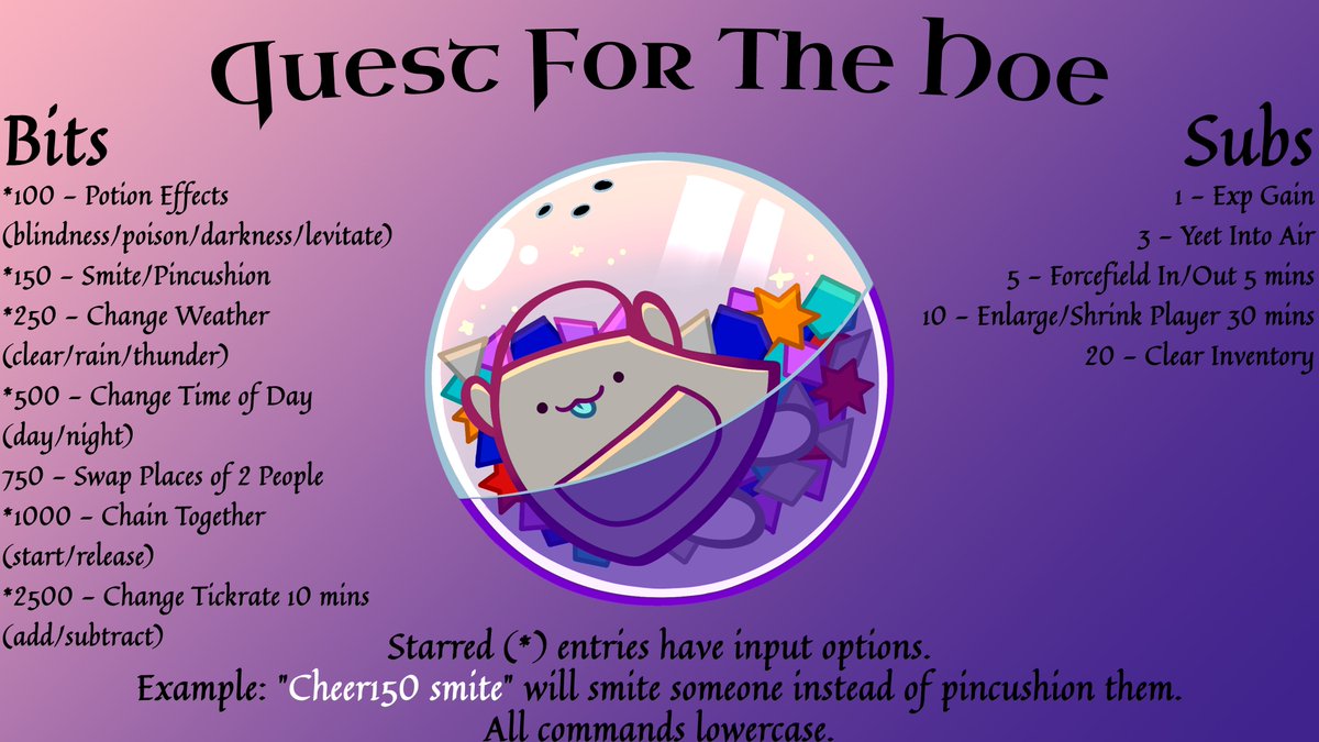 🔴LIVE

it's bday minecraft event time

time to quest for the hoe! or something like that

🎂apron.gg