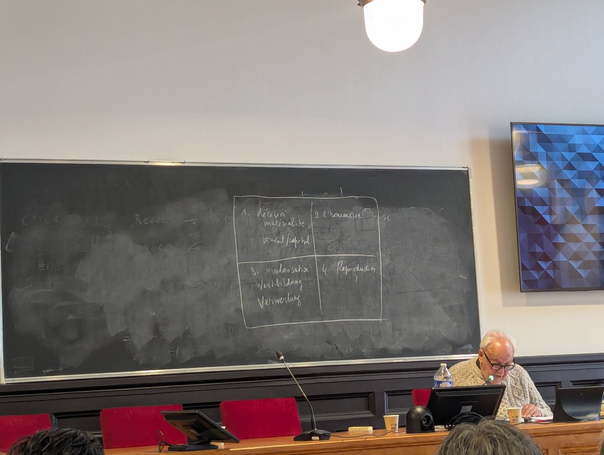 devalski's tweet image. Étienne Balibar, "Travail et capital : pour une axiomatique non-marxienne," Sorbonne
