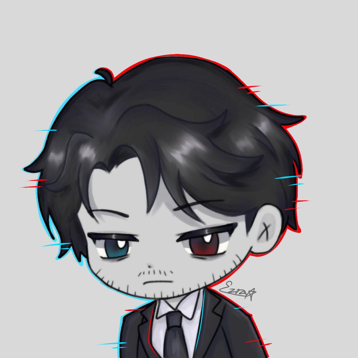 ezrax7_'s tweet image. Whatever ts is #Darkiplier