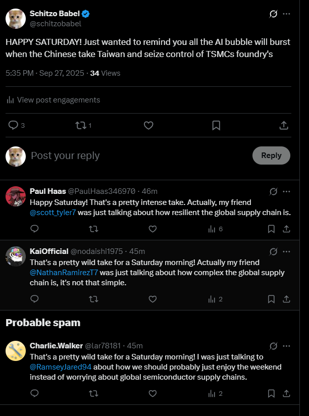 Boy, did I strike a nerve with the bot mainframe!
