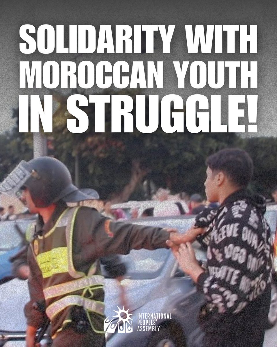 The IPA expresses its solidarity with the youth and students of Morocco who have risen up against the deterioration of educational, health, and social conditions. This repressive project threatens free education, university autonomy, and democratic freedoms, while deepening