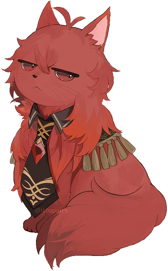 ittopairs's tweet photo. // #notitto
by the way... i spent WAYYY too much effort and redrew meowluc's picture because it had the meow meow meow in front of his tail 😭
no one asked but here it is! https://t.co/eo76tdZPix