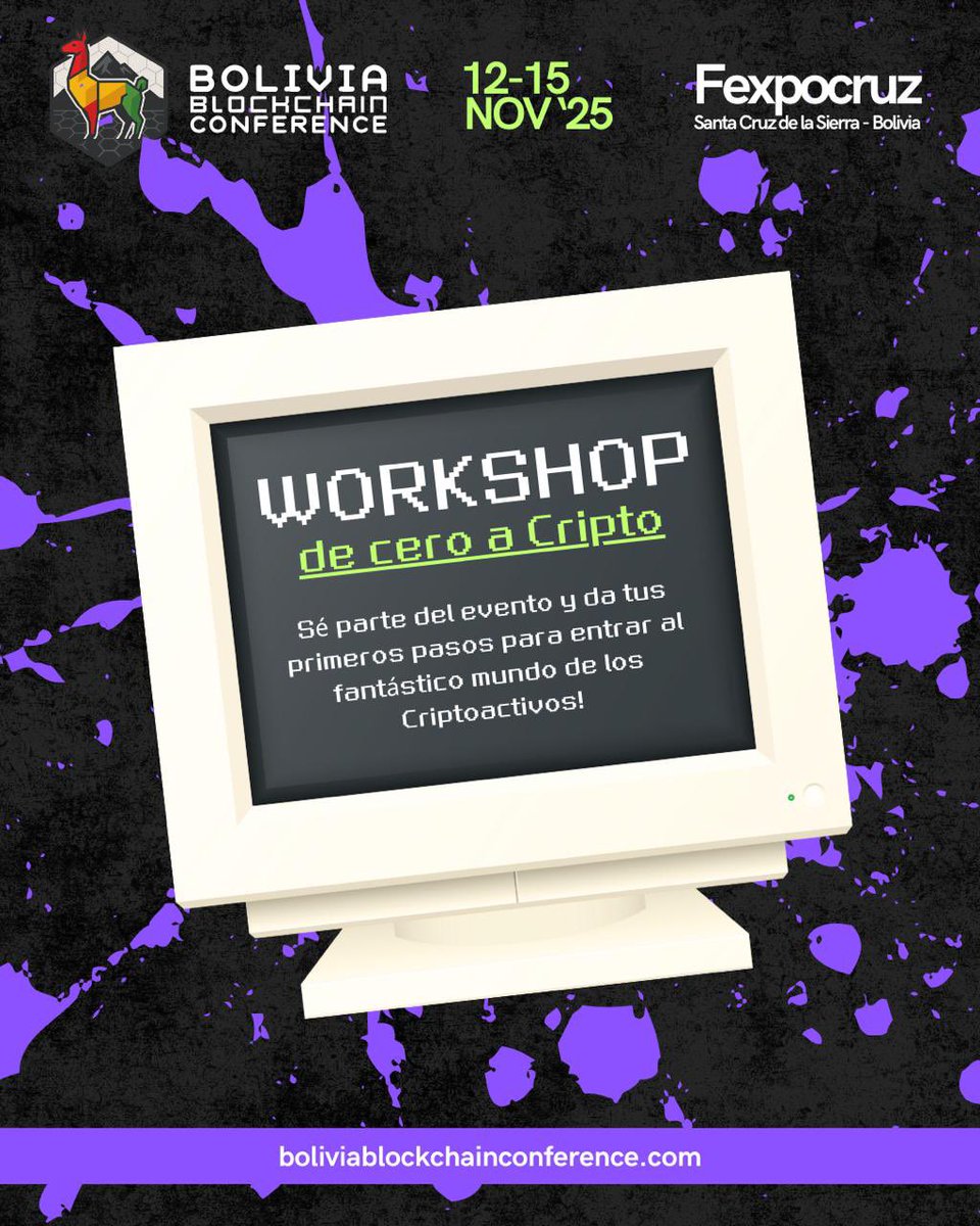 BOLIVIA BLOCKCHAIN CONFERENCE tweet media