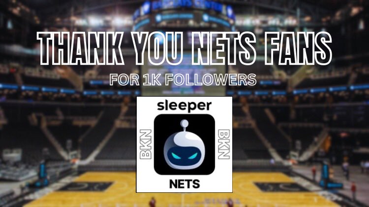 Thank you #NetsWorld

Hope we have a fun season ahead of us 🖤🤍