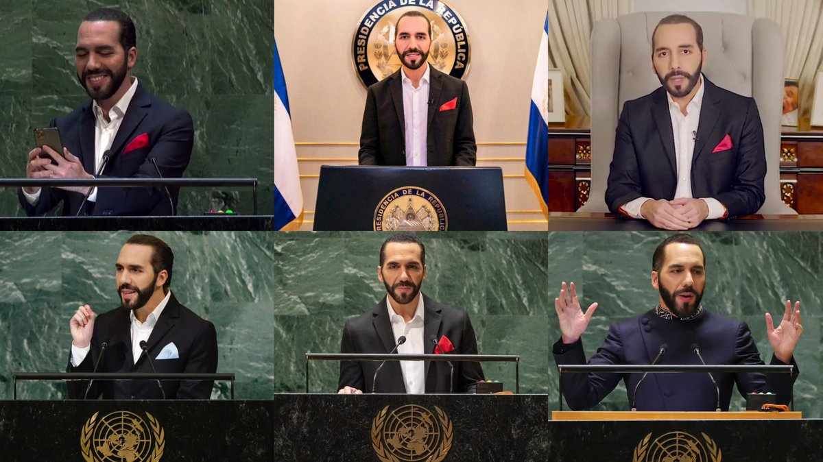 Después de 6 años, nada cambio en la ONU.

<a href="/nayibbukele/">Nayib Bukele</a> consideró una pérdida de tiempo atender la sesión de este año.

El mundo debe enfoscarse en los esfuerzos reales para hacer cambios reales.

No cambios solo de discurso, sino cambiar la realidad de la humanidad.