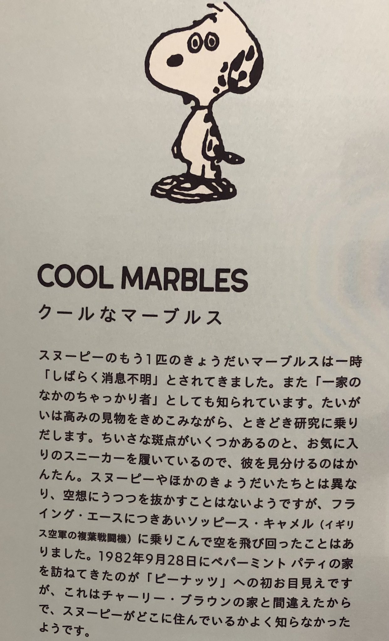 スヌーピー マーブルス ファミリア スヌーピー マーブルス ファミリア