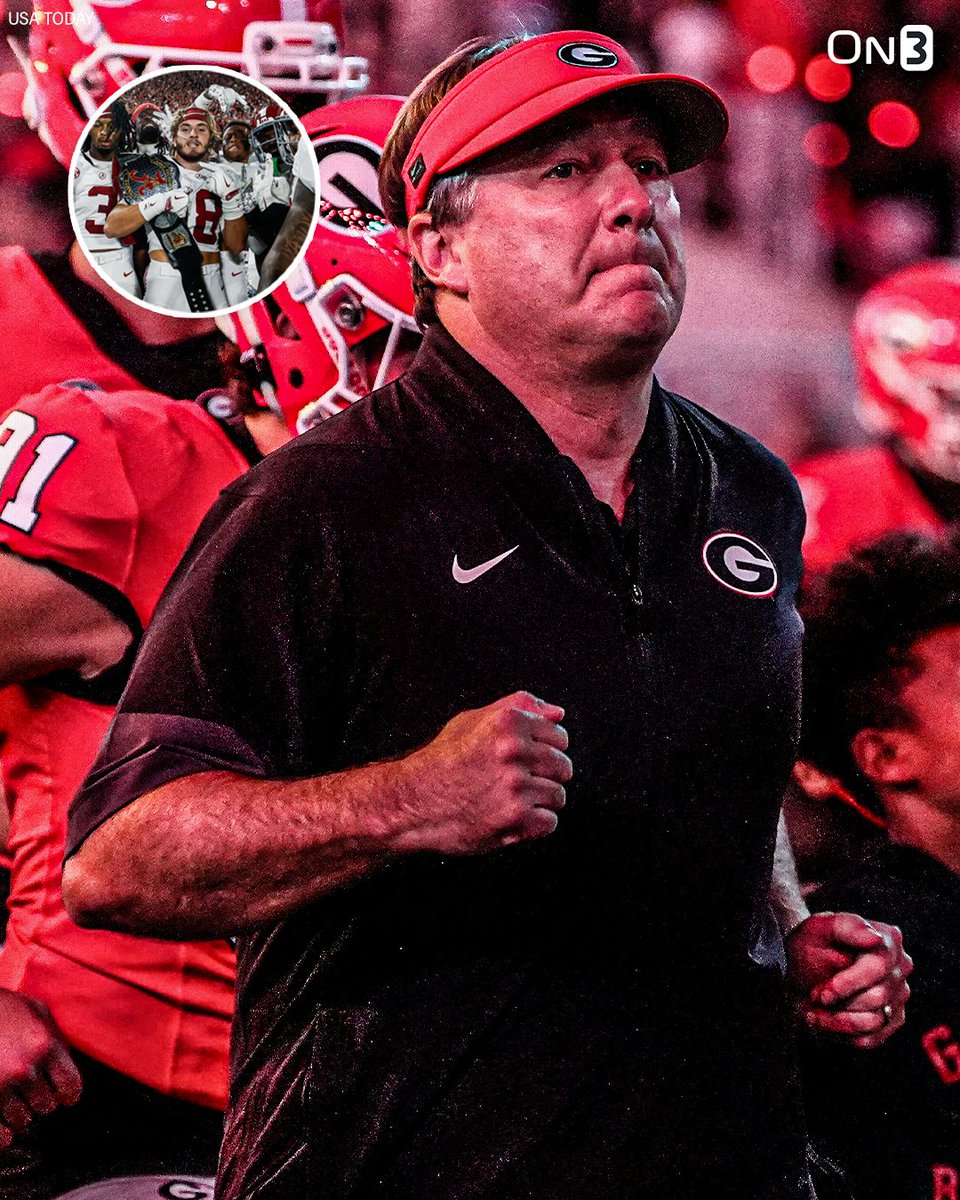 On3's tweet photo. NEW: Georgia head coach Kirby Smart says he 'doesn't lose sleep' over losses to Alabama:

“I mean what’s everybody else’s record against them?”

https://t.co/B08cLgx7xU