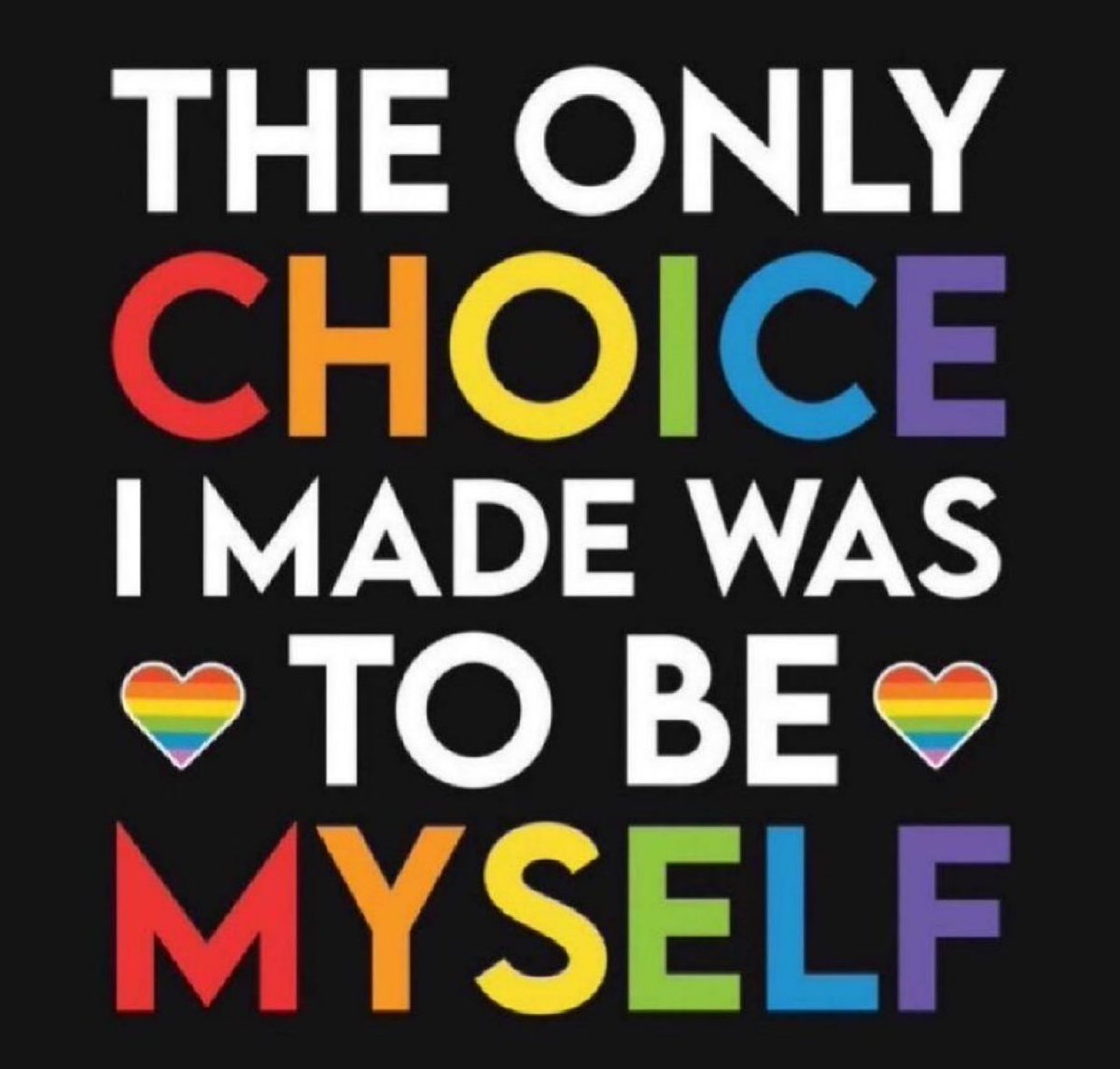 DrRonHolt's tweet photo. Be proud. Be you. https://t.co/kX3X1EDRLA