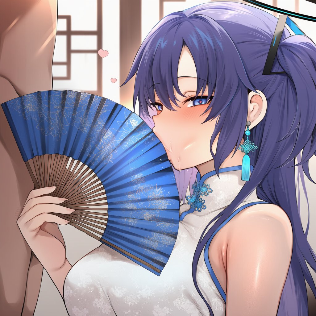 yuuka & noa【behind the fan...】 