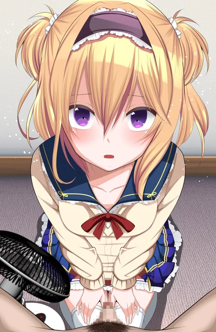 pixivとファンティアを更新 ありすの襟で襟コキ 襟コキという新しい性癖を何度も描けて嬉しいし 広めたい・・・