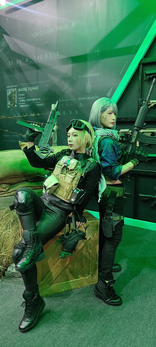 オペレーター集め！
アニバサリ記念！TGSの『Delta Force』ブースでコスプレイヤー撮影会開催中✨

みんな！
デルタフォースもよろしくな！

#DFTGS集結
#デルタフォースTGS