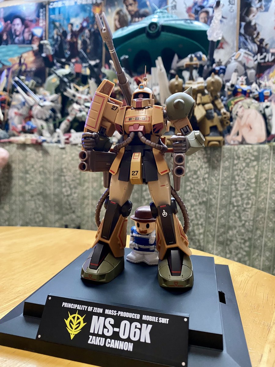 ROBOT魂ver.A.N.I.M.E. MS-06K ザクキャノン〜MS MUSEUM〜開封🥰 ザク