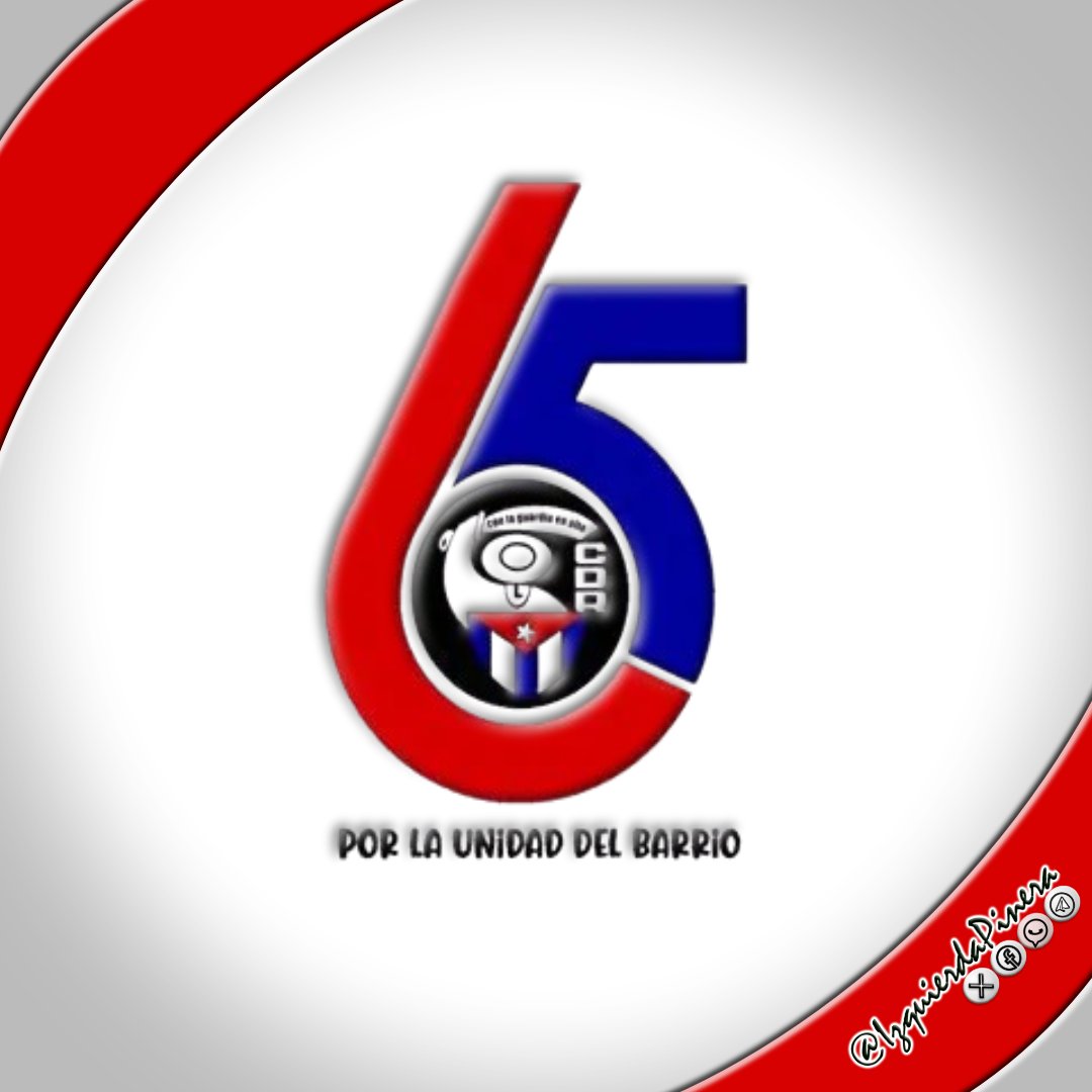 Hoy, 28 de septiembre, celebramos el 65 aniversario de los CDR. En 1960, nació esta organización única del poder popular. Por 65 años, ha sido el pilar de la vigilancia revolucionaria y la unidad del pueblo cubano.
#IzquierdaPinera #65AñosCDR