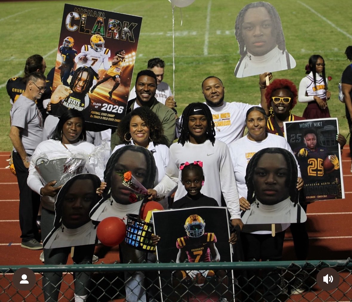 Senior night at Lutheran North