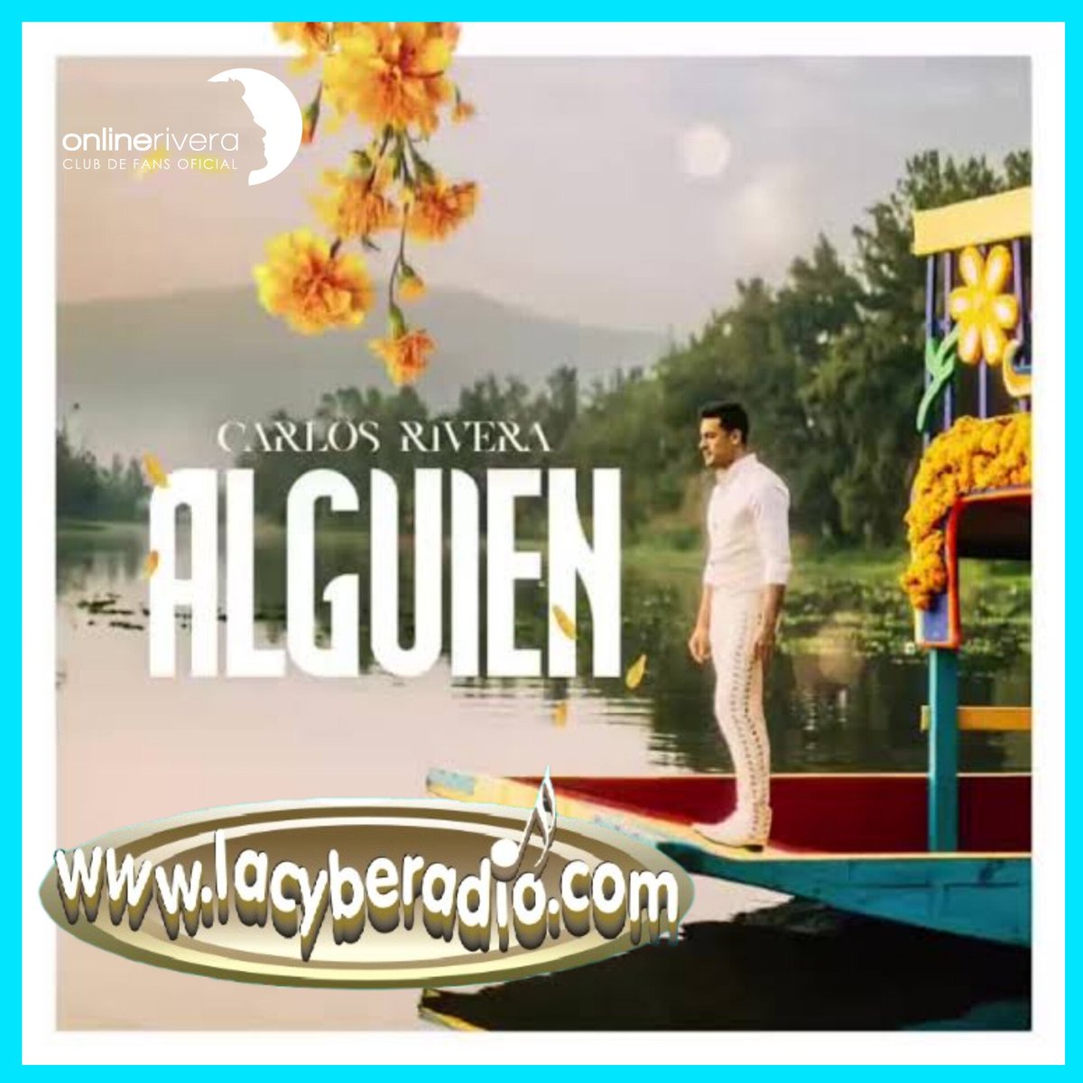 Hola <a href="/lacyberadio/">lacyberadio.com</a> dejamos nuestros votos para que ingrese lo más nuevo de <a href="/_CarlosRivera/">Carlos Rivera</a> #Alguien en el Ranking  #Lasfavoritaslacyberradio
<a href="/edgardserrano/">Edgard Serrano</a> #YoEscuchoLacyberadio 

<a href="/WestWoodEntt/">Westwood Entertainment</a> <a href="/Online_RiveraP/">Online_Rivera Club Oficial de Carlos Rivera</a> <a href="/sonymusicmexico/">Sony Music México</a>