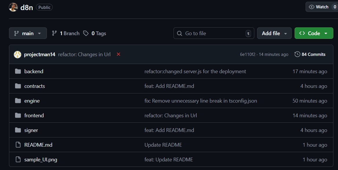 HarshitNay80531's tweet image. submitted project at 8:59 , almost had a heart attack 😭😭

and 81 commits in just 2 days, insane level of hacking at @ETHGlobal Delhi