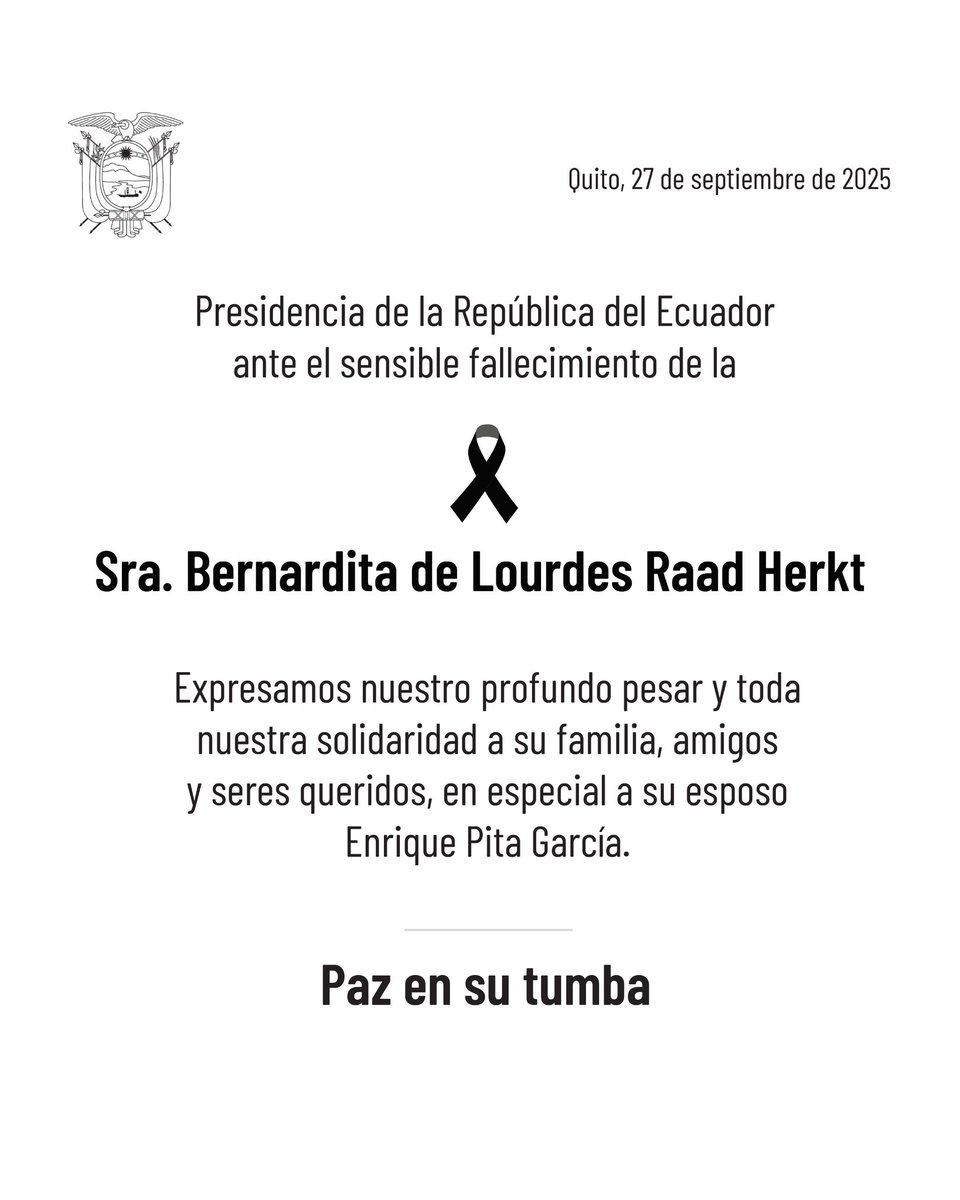 Presidencia Ecuador 🇪🇨 tweet media