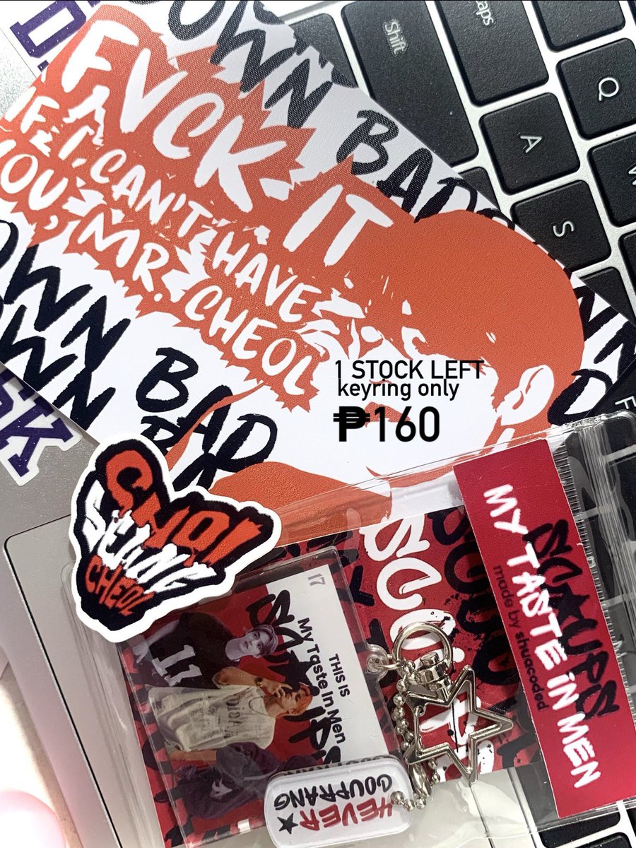 wts lfb ph

🌟 SCOUPS Keyring

(1) cherry club - ₱150
(1) my taste in men scoups - ₱160

— gcash mop; jnt mod 
— payo within the day, shipment tomorrow
— reply to claim