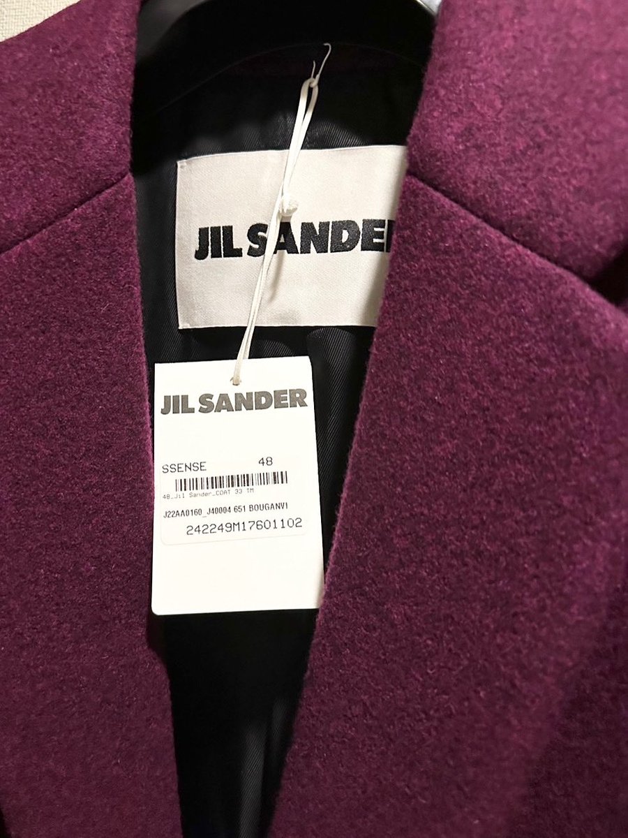 minimalist_butu's tweet image. 一年前から気になっていたコートを購入。

I bought a coat that I had been interested in for a year.

#jilsander