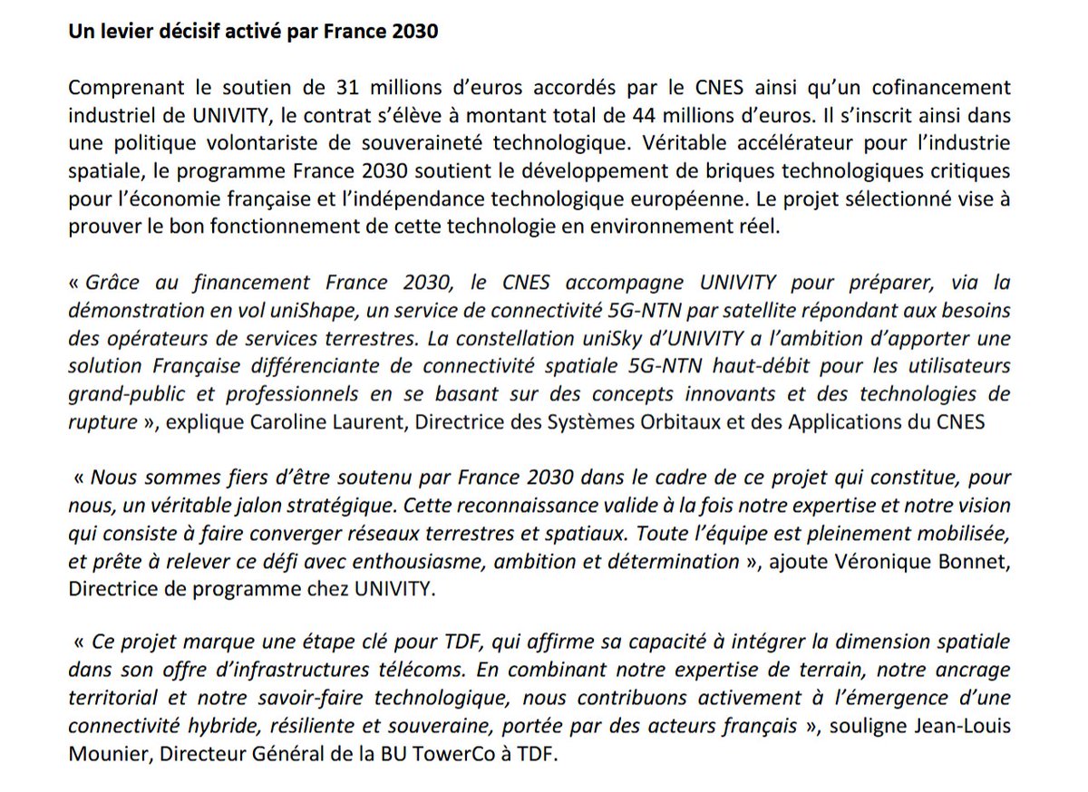 DaInverseCramer's tweet image. For ref: interview from early Sept when funding was secured by startup Univity
x.com/bfmbusiness/st…
+the agreement
cdn.prod.website-files.com/683421081c5864…
The French think they haven't missed the boat yet... Good reminder still: Satco is right about digital sovereignty being THE call in EU.