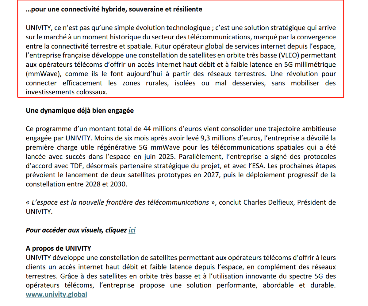 DaInverseCramer's tweet image. For ref: interview from early Sept when funding was secured by startup Univity
x.com/bfmbusiness/st…
+the agreement
cdn.prod.website-files.com/683421081c5864…
The French think they haven't missed the boat yet... Good reminder still: Satco is right about digital sovereignty being THE call in EU.