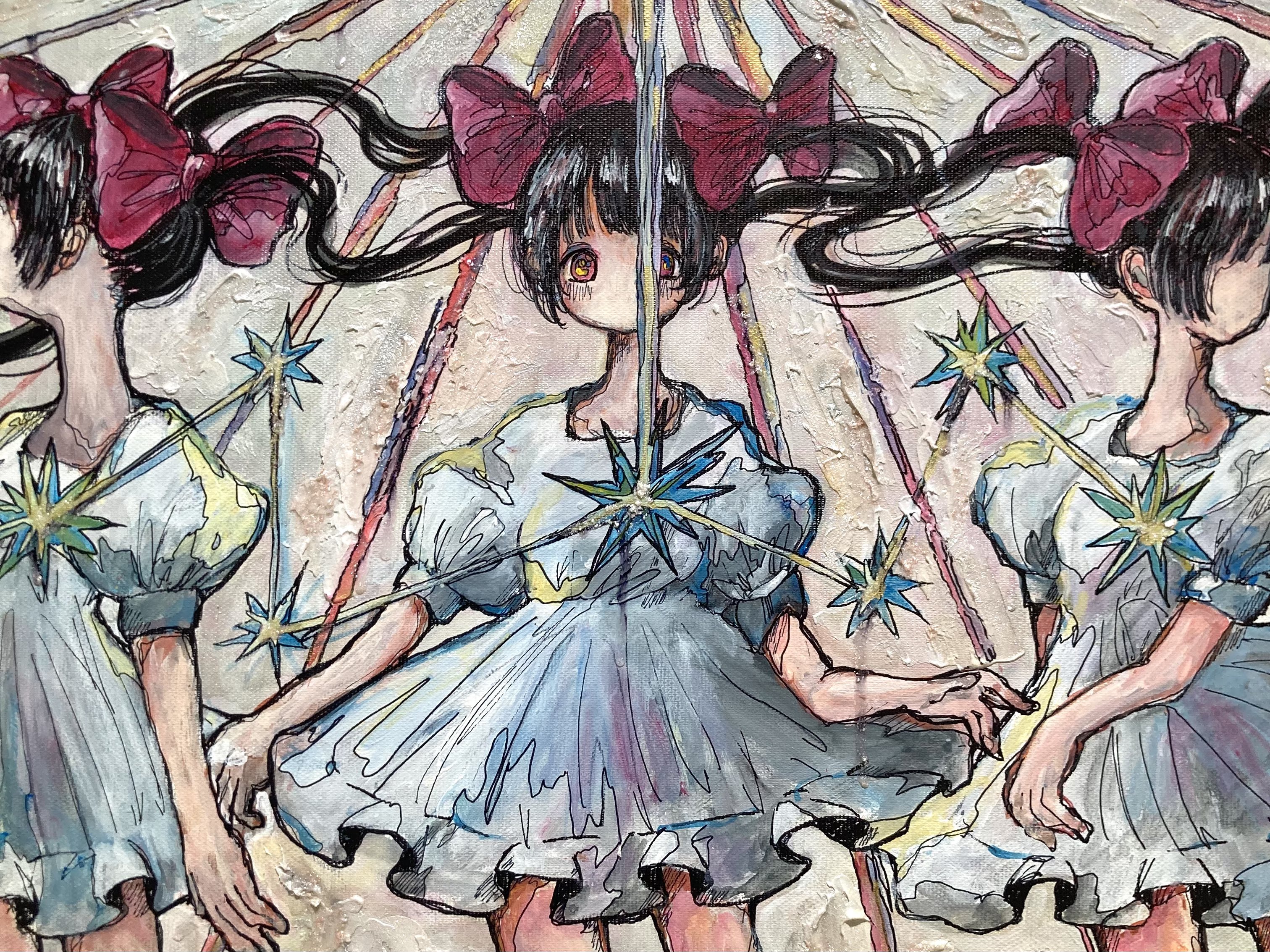 【希少】ヌトグランnutoguran新宿眼科画廊コアライラスト絵画アート現代美術 希少】ヌトグランnutoguran新宿眼科画廊コアライラスト絵画