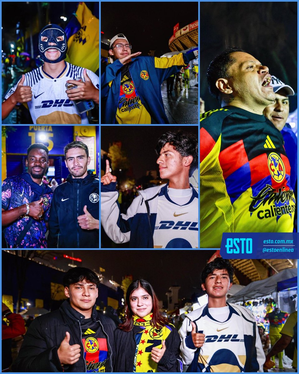 La pasión del Clásico Capitalino. 🦅🐾

La afición de América y Pumas demuestran el amor por sus equipos en el Ciudad de los Deportes. 🏟️🫶

📷 <a href="/LuisGardunoJr/">Luis Garduño</a> 

#ClásicoCapitalino