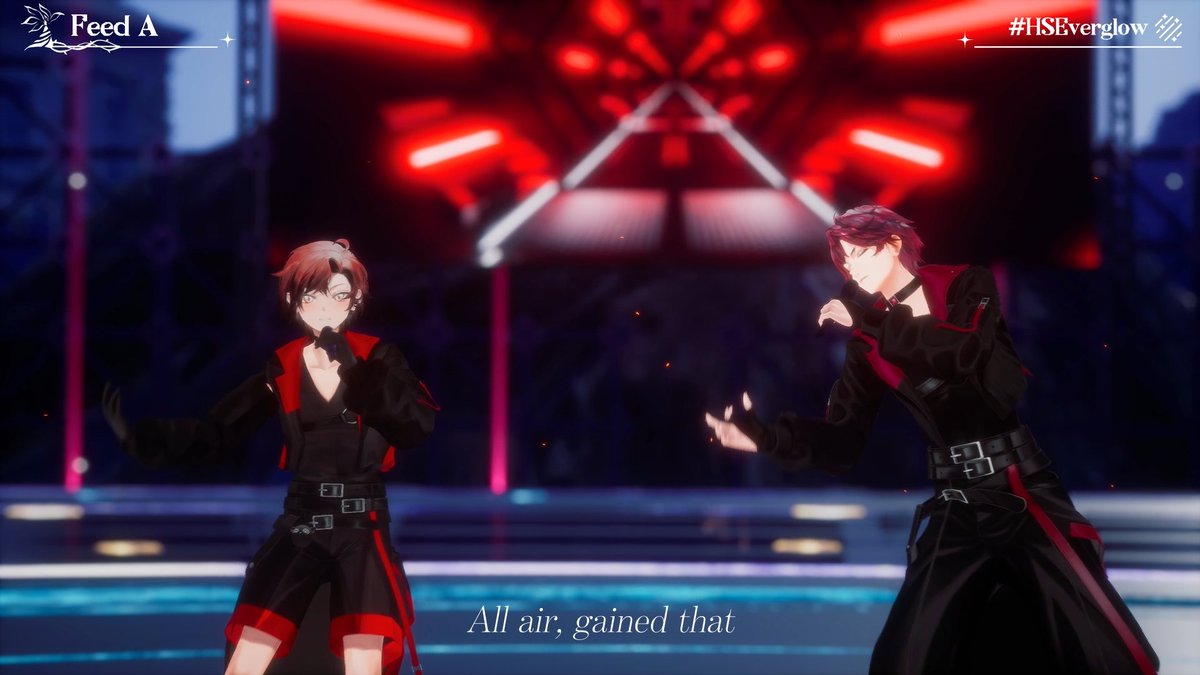 🎤EVERGLOW: Light of Elysium🎤

That entrance! That cage! 🪫🦖
<a href="/machinaxflayon/">Machina X Flayon🪫@HOLOSTARS EN</a> performs "Feed A",  joined by <a href="/jurardtrexford/">Jurard T Rexford 🦖HOLOSTARS EN</a>

🔽Watch Now
youtube.com/watch?v=WWOmxh…

Share your favorite moments with #HSEverglow!💭