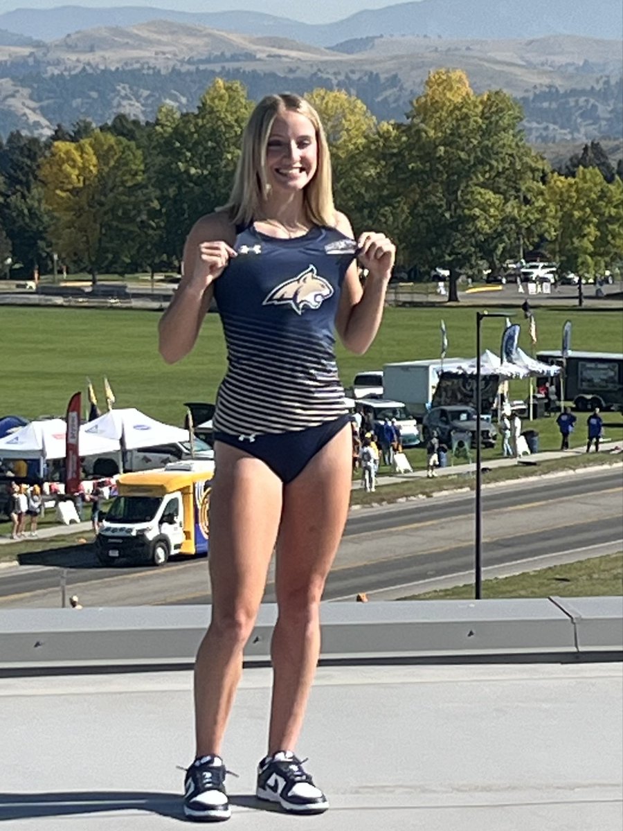HavreTrack's tweet photo. The Montana State Bobcats had a Pony on campus today!! Grats on the visit Macy!  @macybrandon03 https://t.co/cV9BJXOWSE