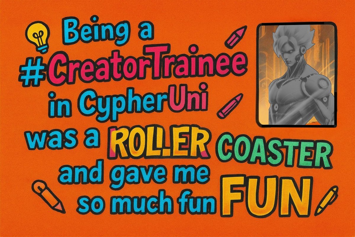 Big thanks to the #CypherUni fam 💜

Graduated as a #CreatorTrainee and honestly couldn’t have made it here without all the love + support. what a ride! excited for what's next 🚀

Come join the tribe 👉 tinyurl.com/CreatorFaction
#CreatorPostcard